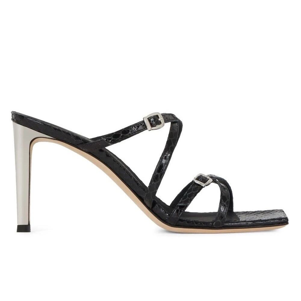 Giuseppe Zanotti Vanilla Soft Punk Strappy Sandals Heels Size EU 36.5